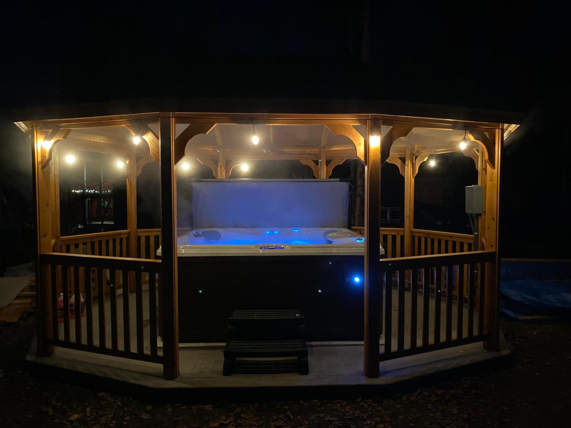 Talkeetna Log Cabin With Hot Tub Unit 2 Ngoại thất bức ảnh