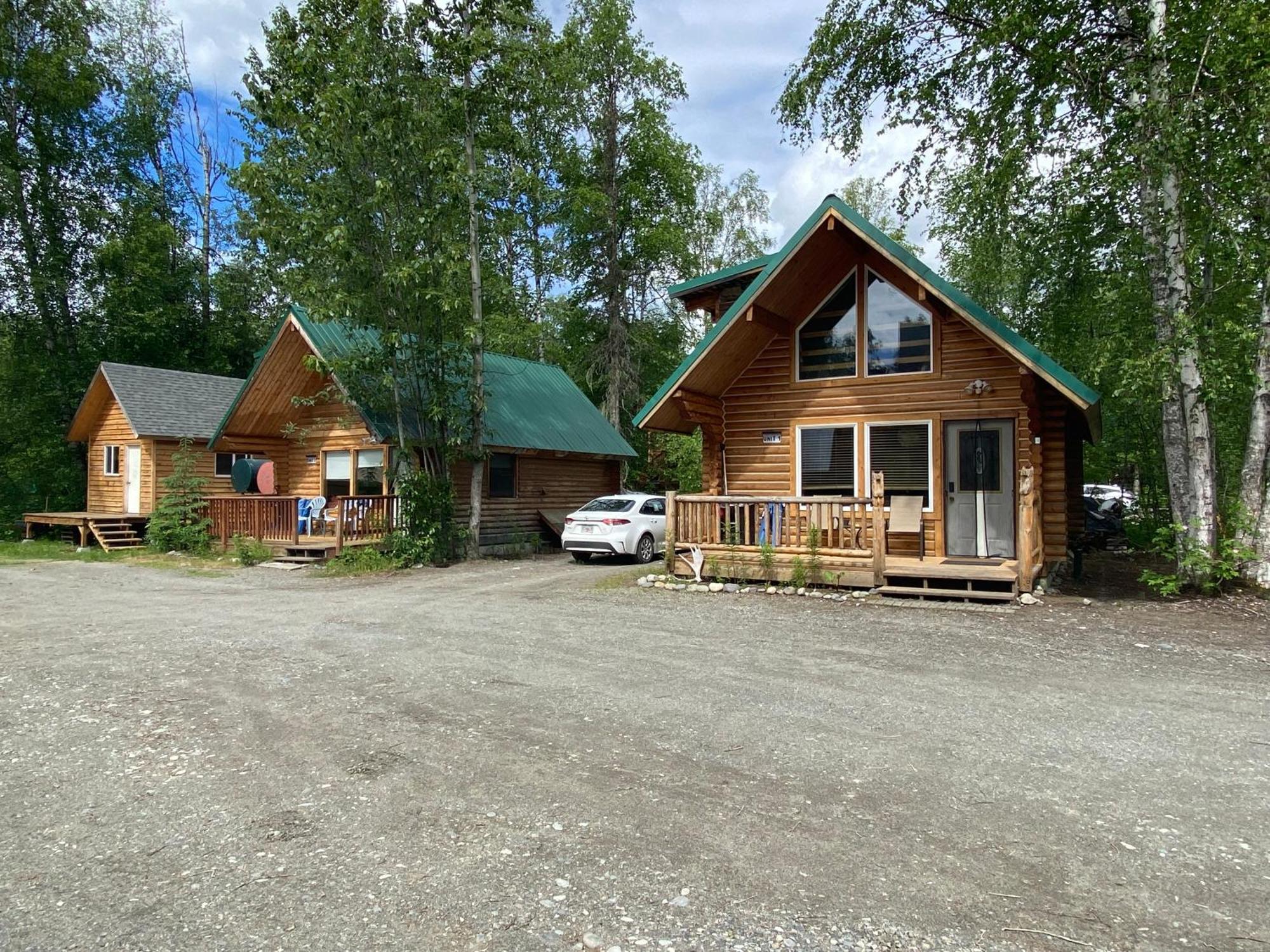 Talkeetna Log Cabin With Hot Tub Unit 2 Ngoại thất bức ảnh