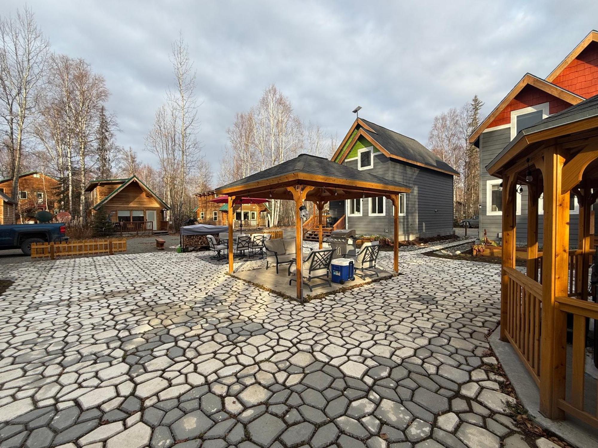 Talkeetna Log Cabin With Hot Tub Unit 2 Ngoại thất bức ảnh