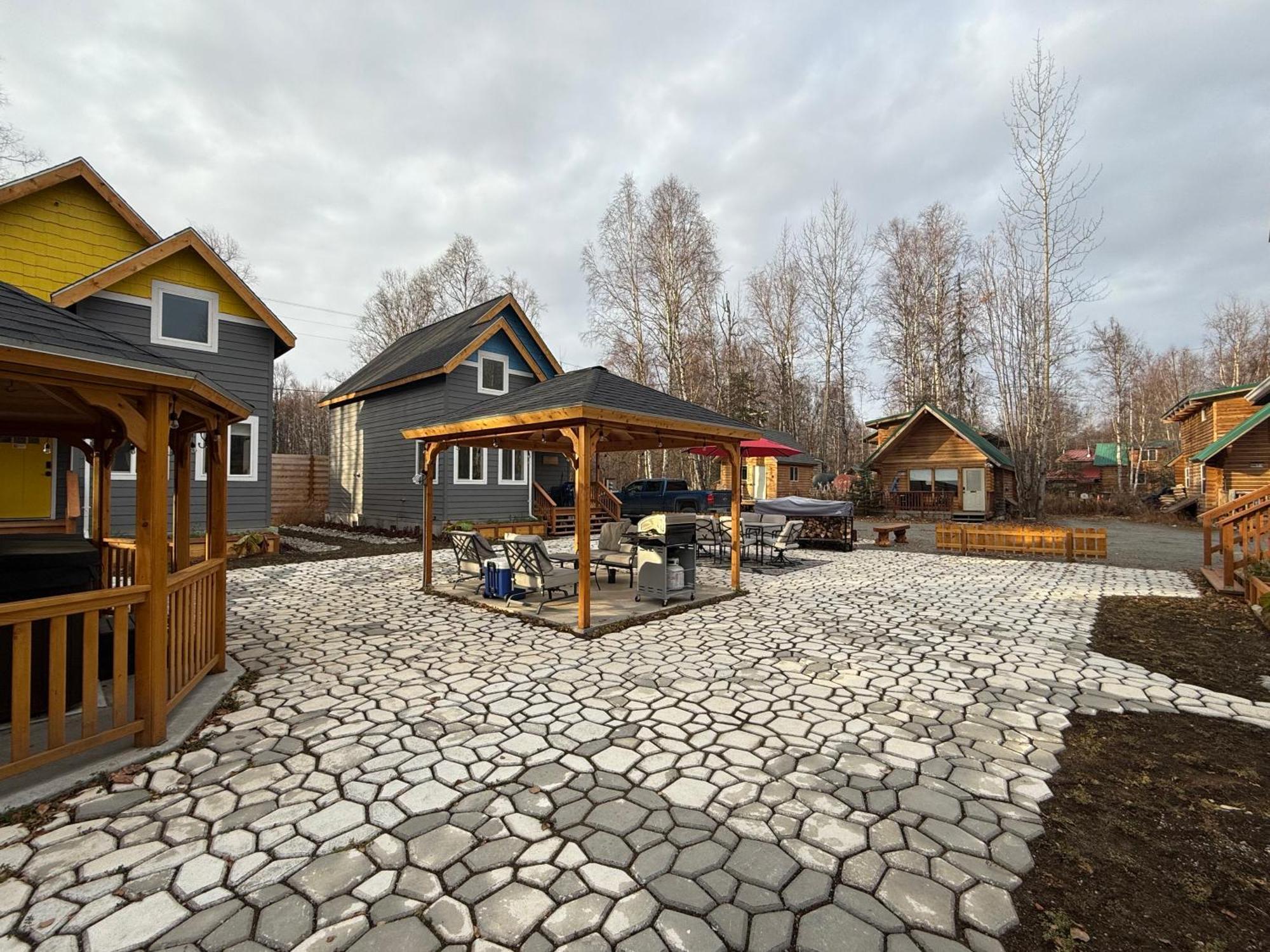 Talkeetna Log Cabin With Hot Tub Unit 2 Ngoại thất bức ảnh
