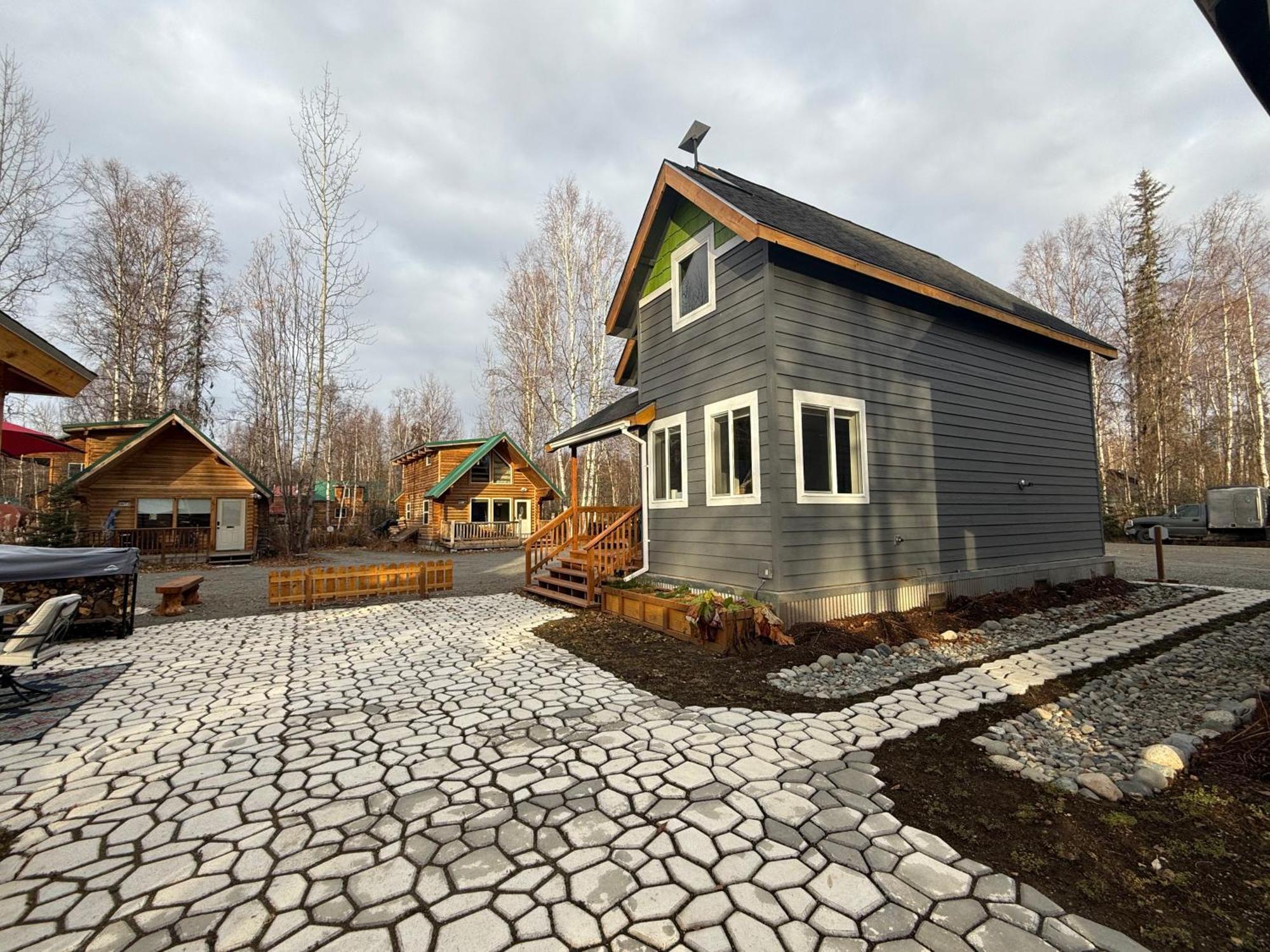 Talkeetna Log Cabin With Hot Tub Unit 2 Ngoại thất bức ảnh